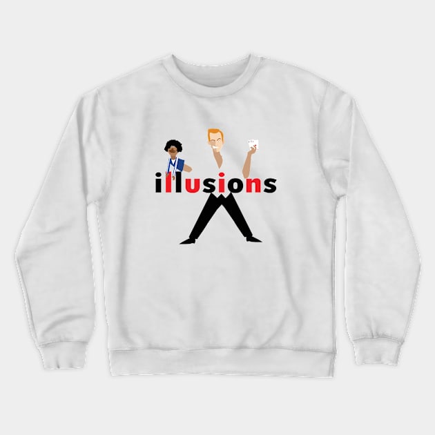 Illusions, Michael... Crewneck Sweatshirt by HeroSquares